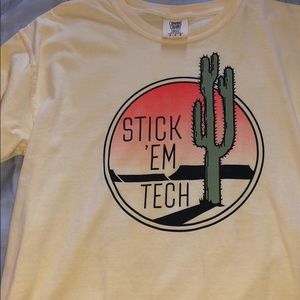 Texas tech cactus comfort colors T-shirt